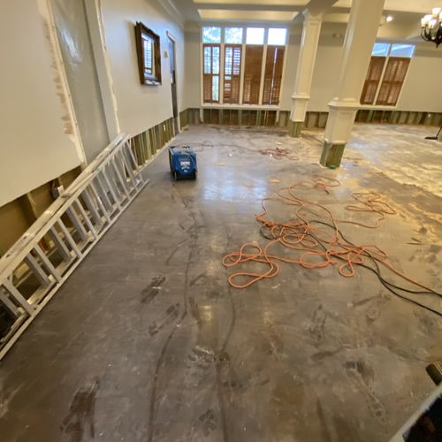 Water Damage Cleanup and Restoration