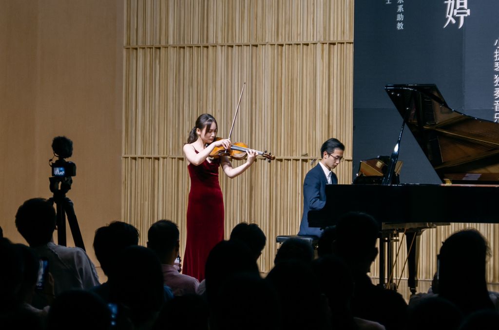 Solo performance in Yaqi Hall in Anhui, China, 202