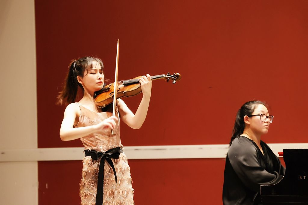 Solo Doctoral-degree violin recital in CCM, 2021.