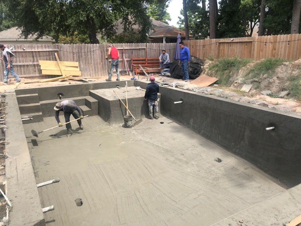 In-Ground Swimming Pool Construction