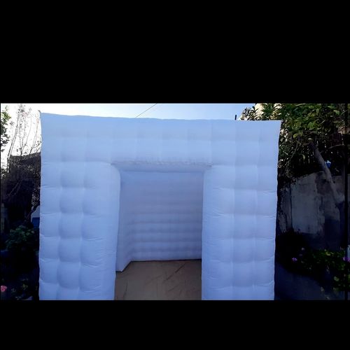 Inflatable led light booth