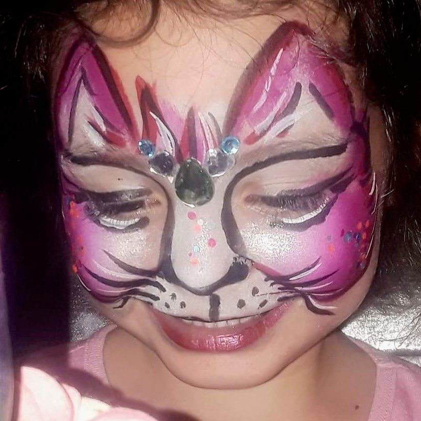 Shirley Girl Face Painting