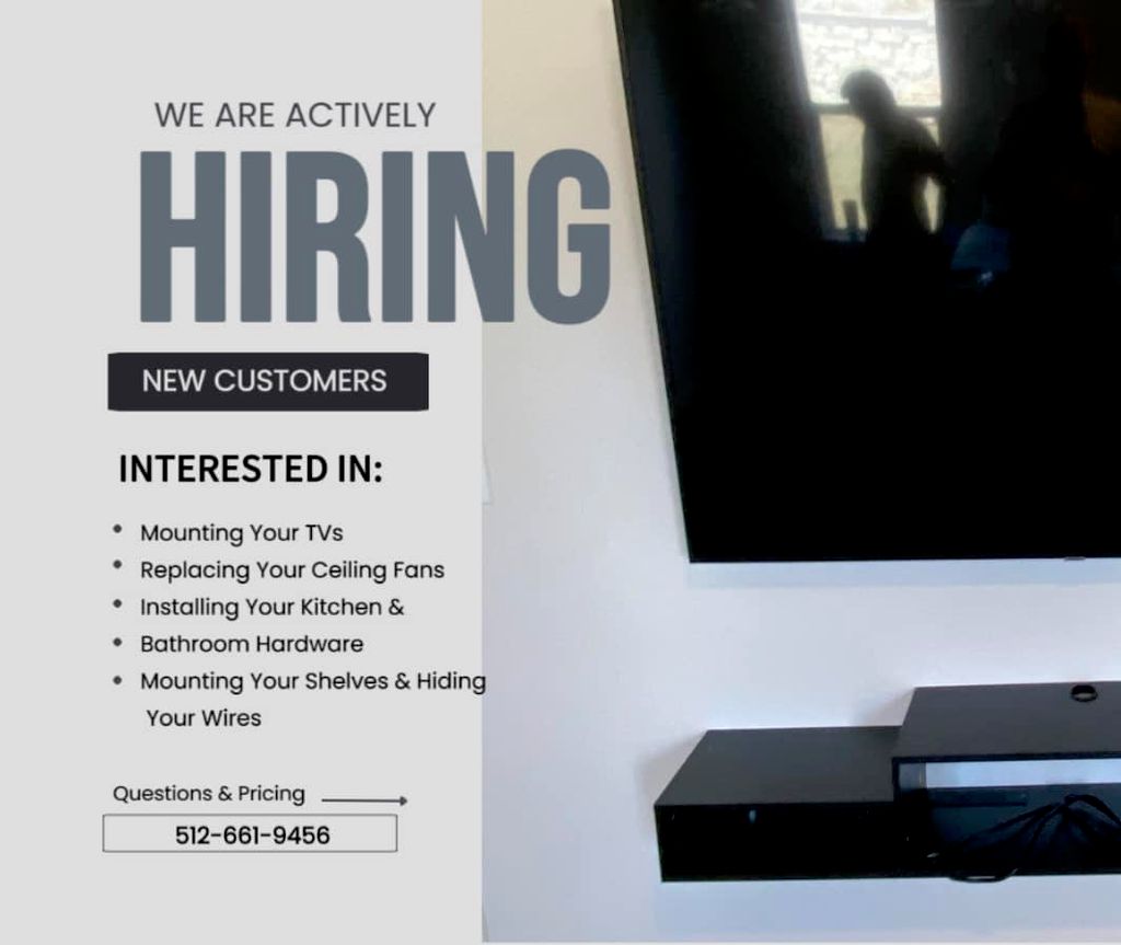 Television Mounting Services & Stuff