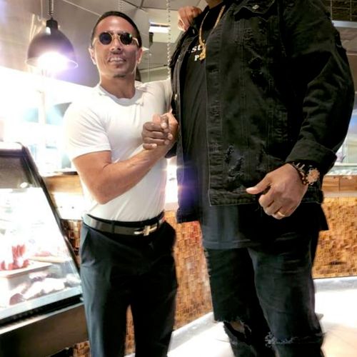 executive protection and client Salt Bae 
