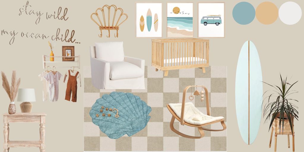 Nursery mood board 