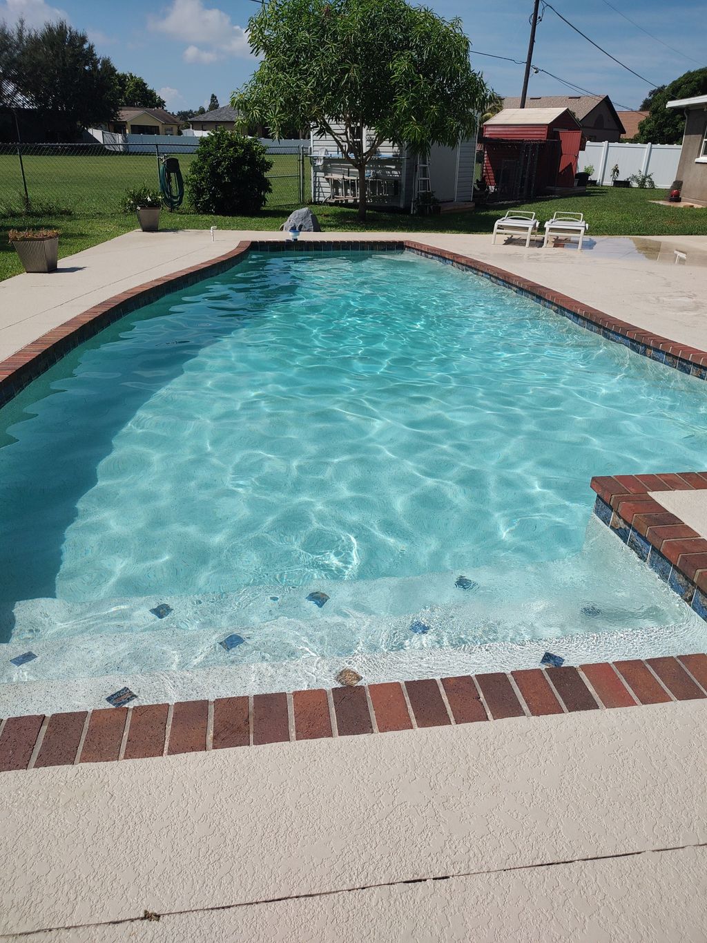Crystal clear pool