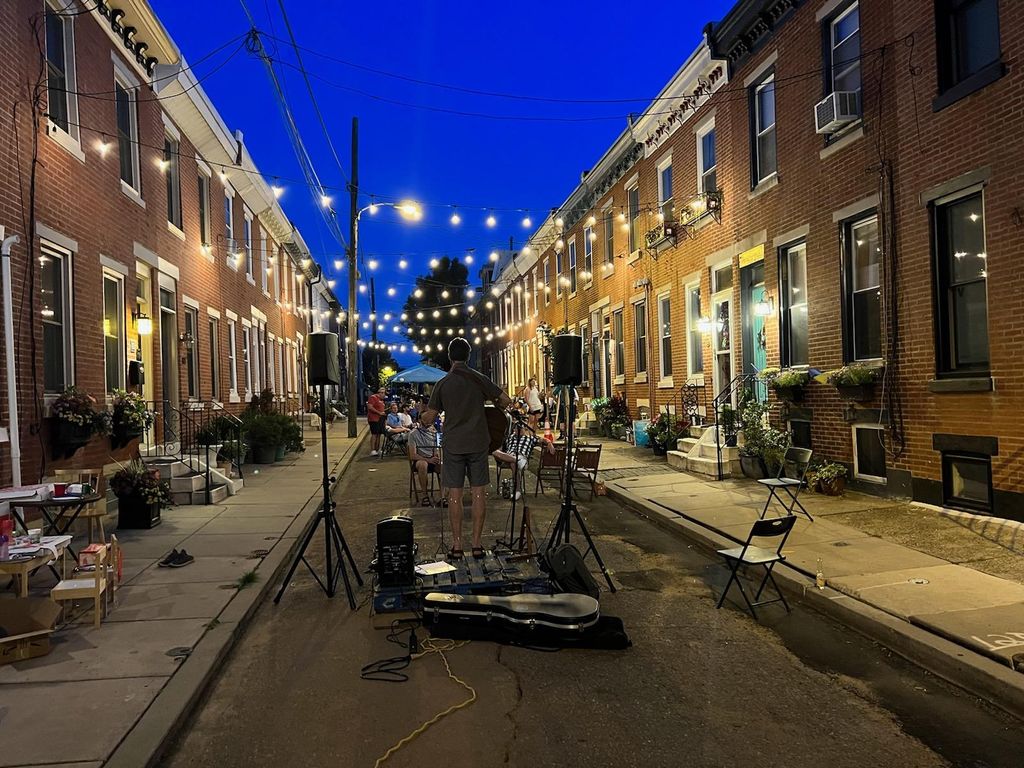 Summer block party set