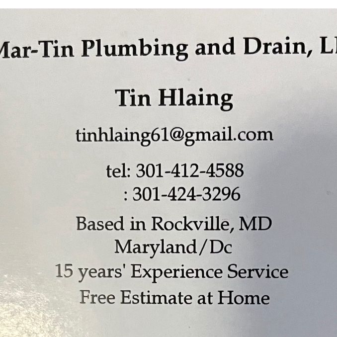 Mar-tin Plumbing and Drain, LLC