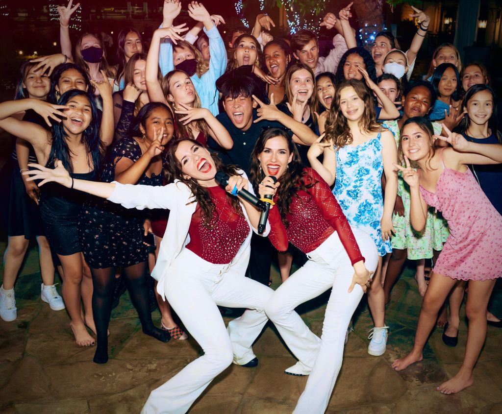 MC Veronica & Allison (her twin sister) hosting a 