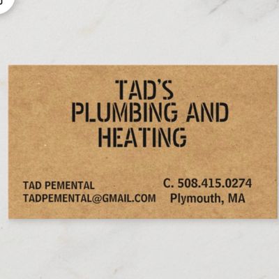 Avatar for Tad’s Plumbing and Heating