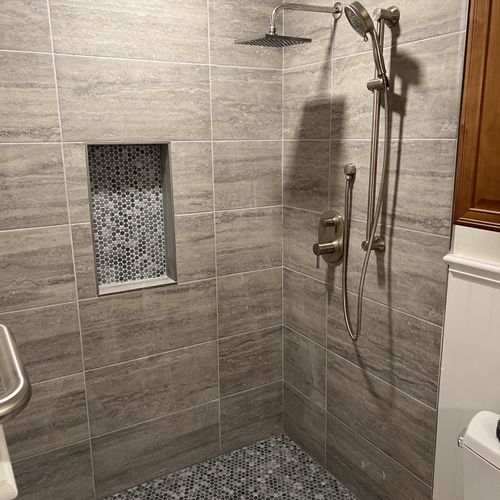 Shower remodel 
