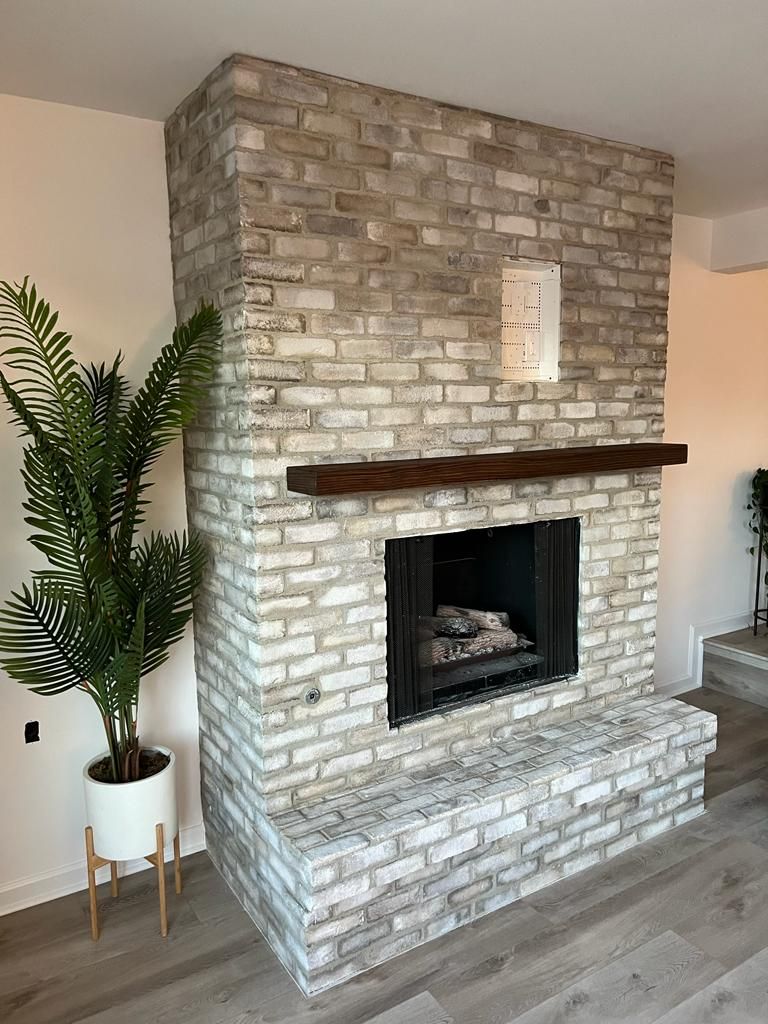 Fireplace Facing Remodel 