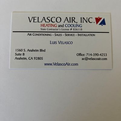 Avatar for Velasco Air