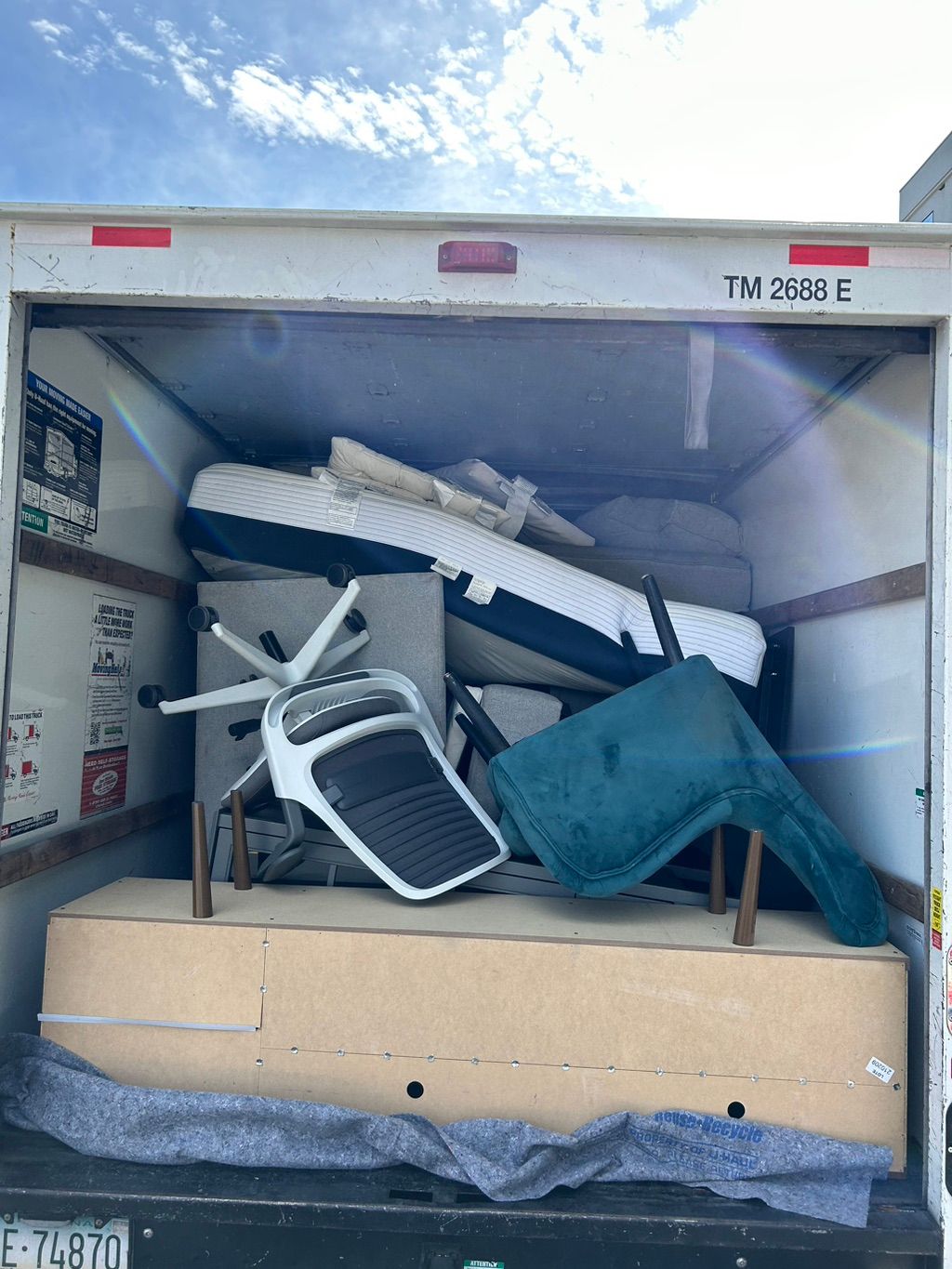 A little studio apartment move. 