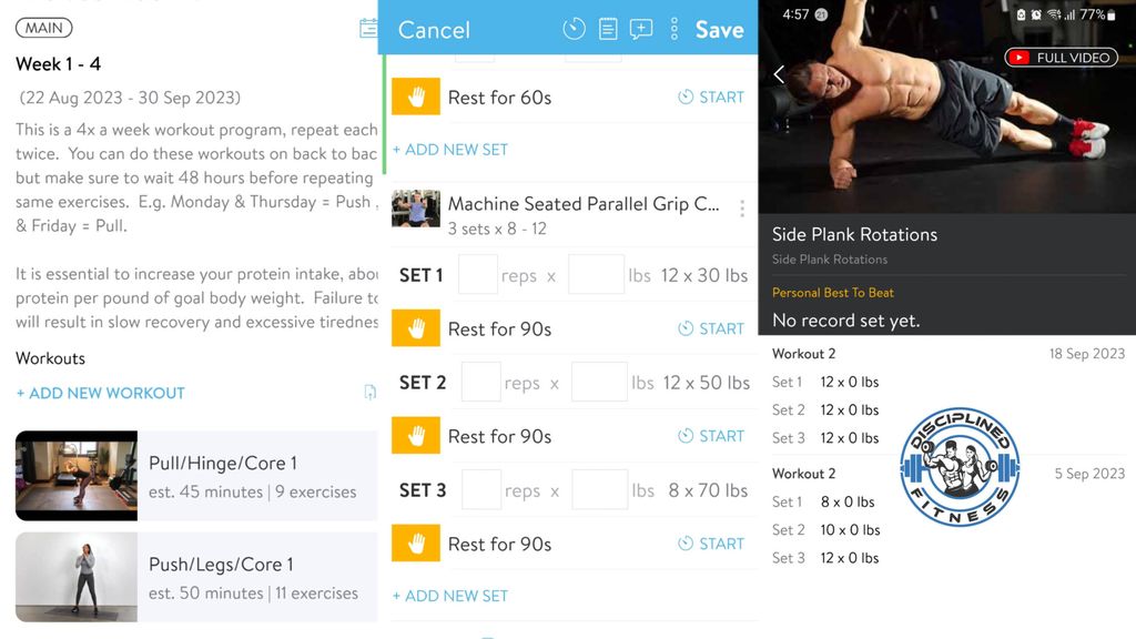 Training includes full access to our app!