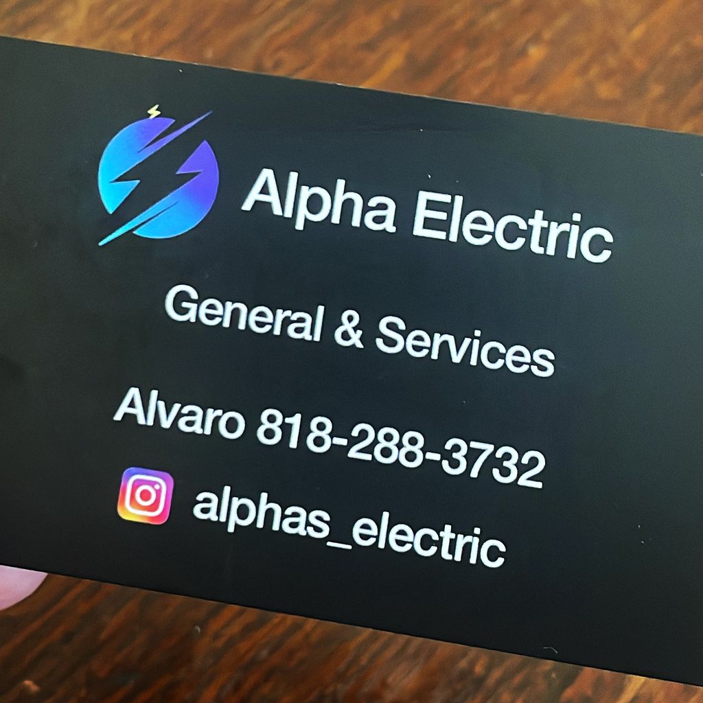 Alphas Electric !  ⚡️