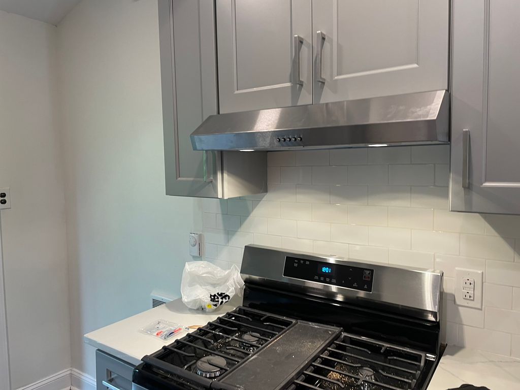 After Range Hood Installation 