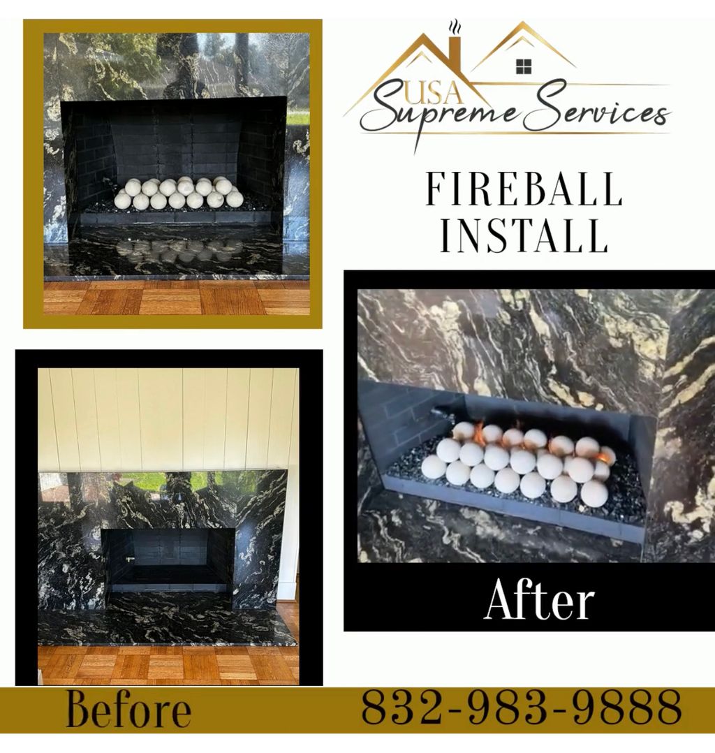 Fireplace and Chimney Cleaning or Repair