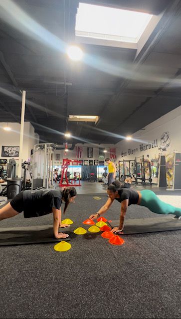 1 on 1 training w/ a client