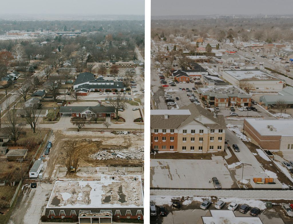 Construction progress