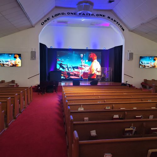 Church Stage Upgrade