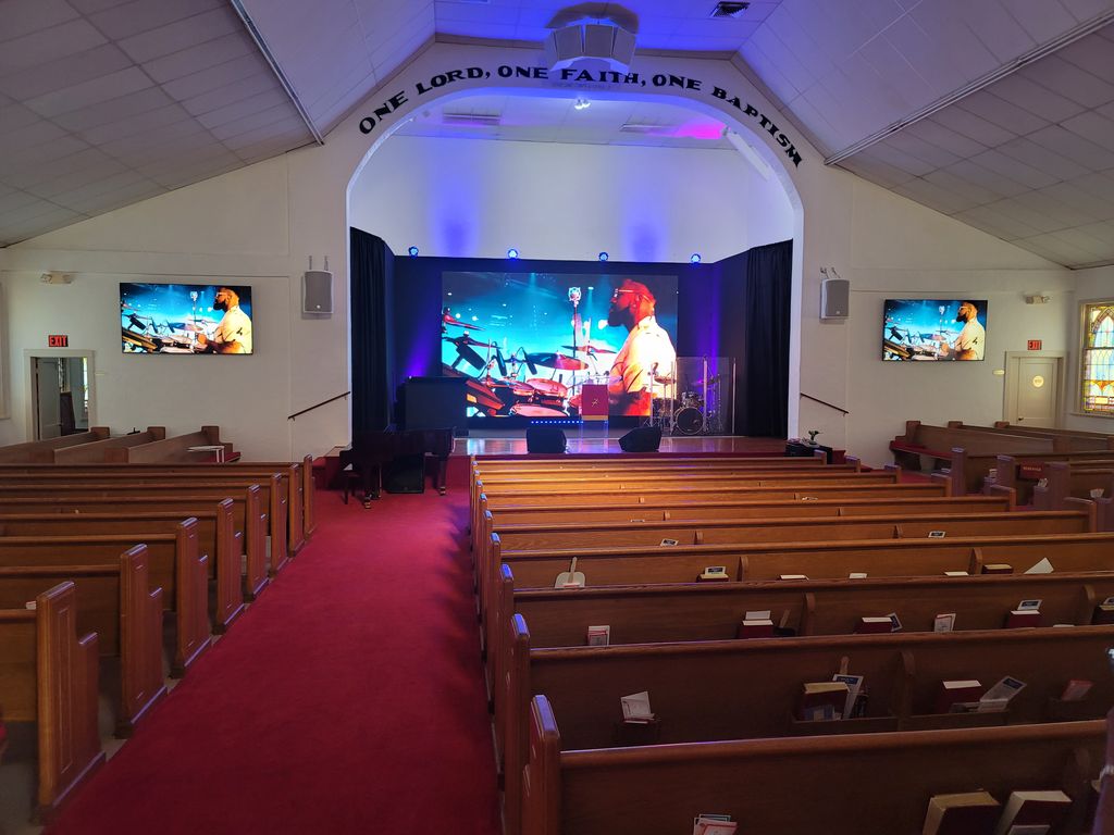 Church Stage Upgrade