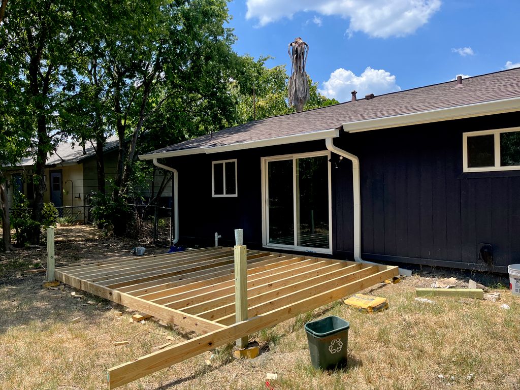 Framing for composite deck