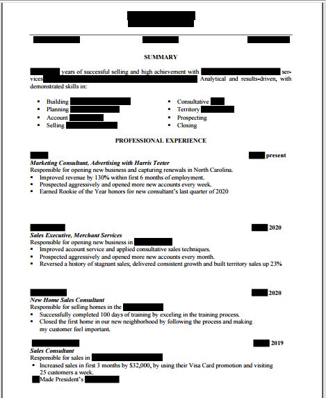 Resume 3 (BEFORE)