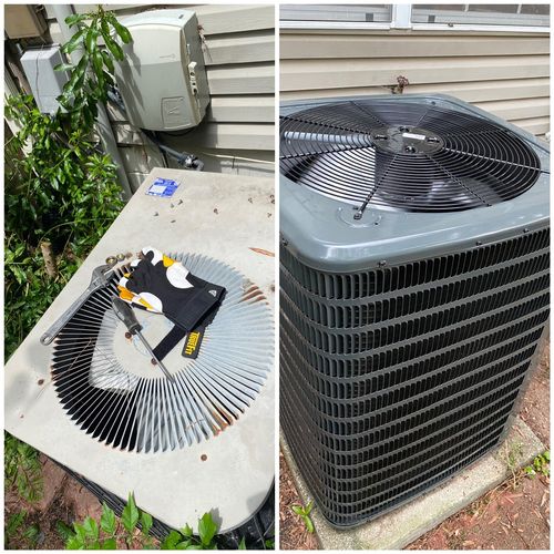 Remove and Replace AC Condenser unit