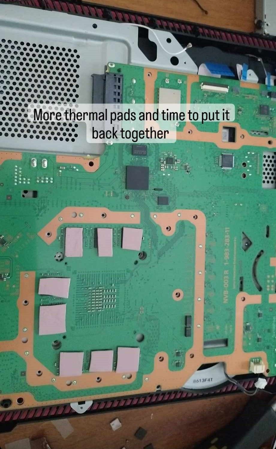 New PS4 Thermal pads 