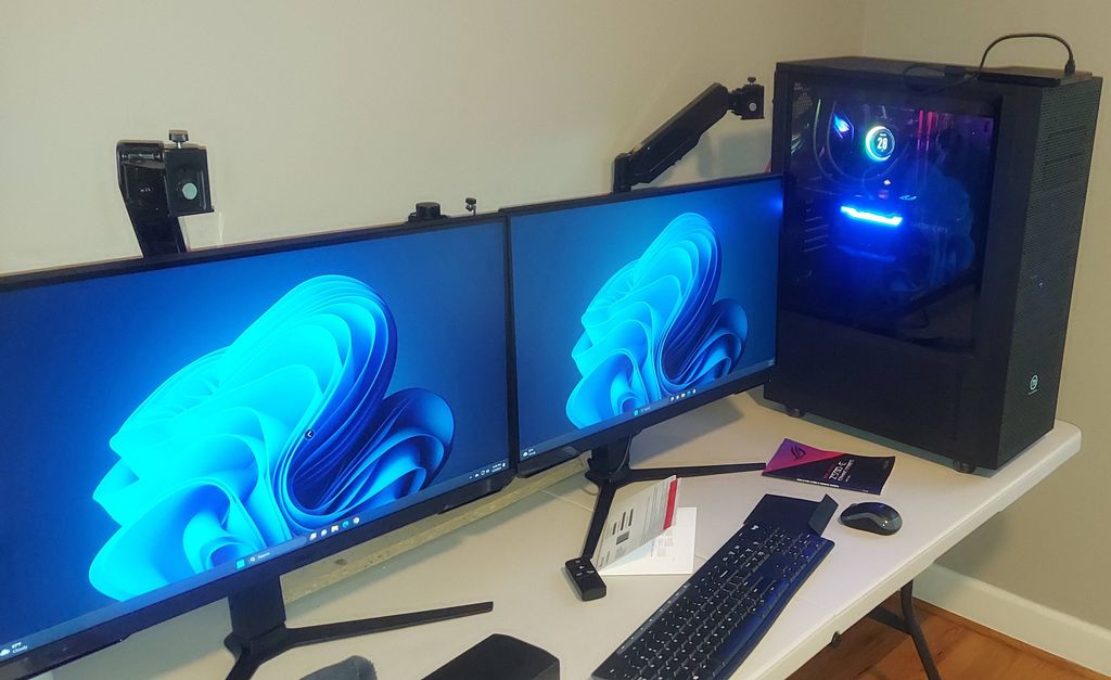 Finished and delivered. Can run any 4k game you ca