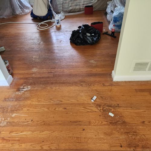 Hardwood Floor Refinishing