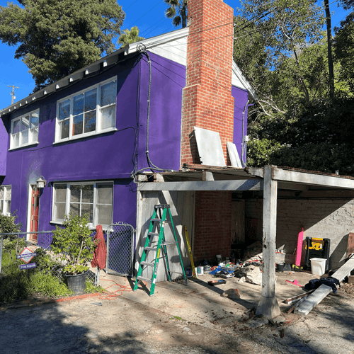 Carport Before 