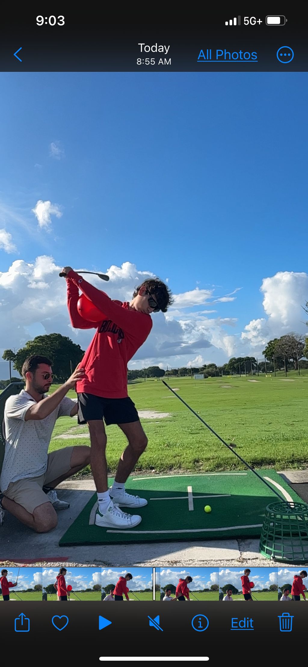 Helping Lucas turn 