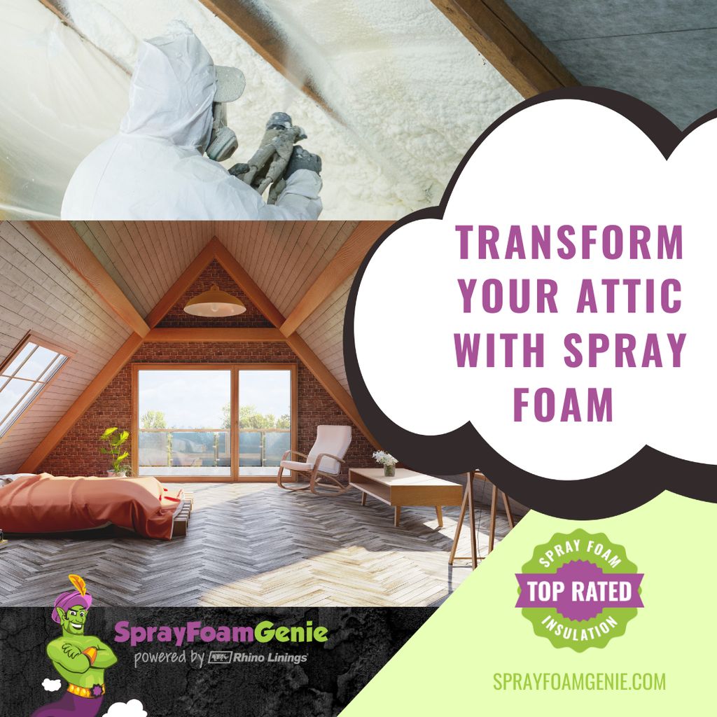 Attic Spray Foam Insulation