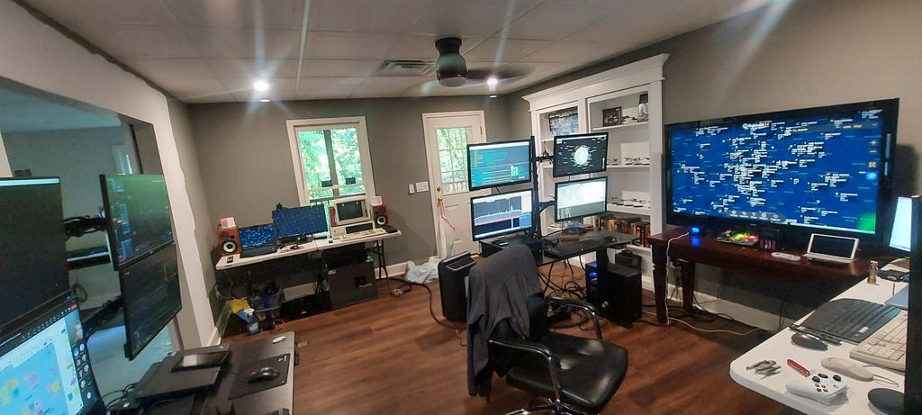 My home lab and workshop. Where the magic happens.