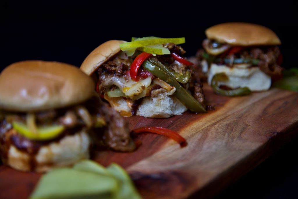 Philly Cheesesteak Sliders