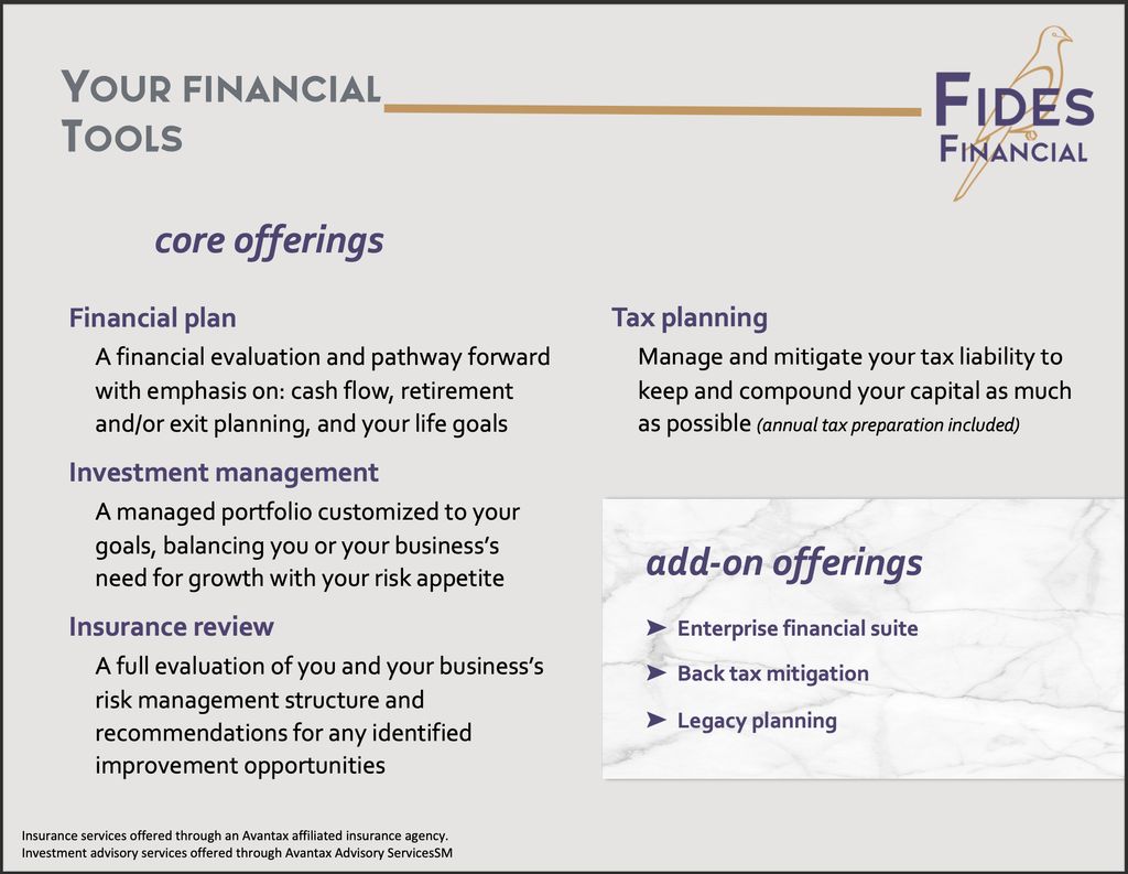 Our Entrepreneurial Finance service is customized 