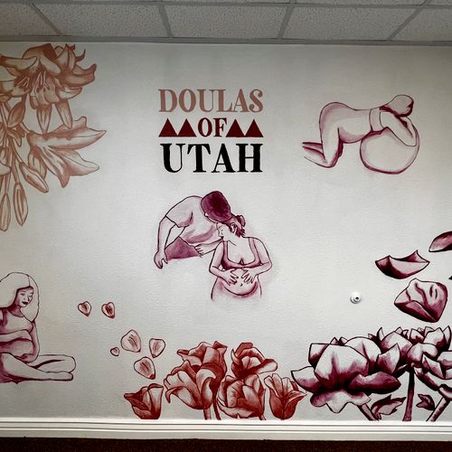 Doulas of Utah mural