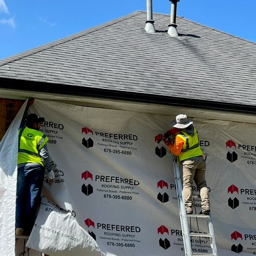 American Eagle Roofing siding professionals 