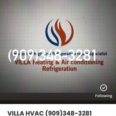 Avatar for Villa HVAC /Refrigeration/appliance repair