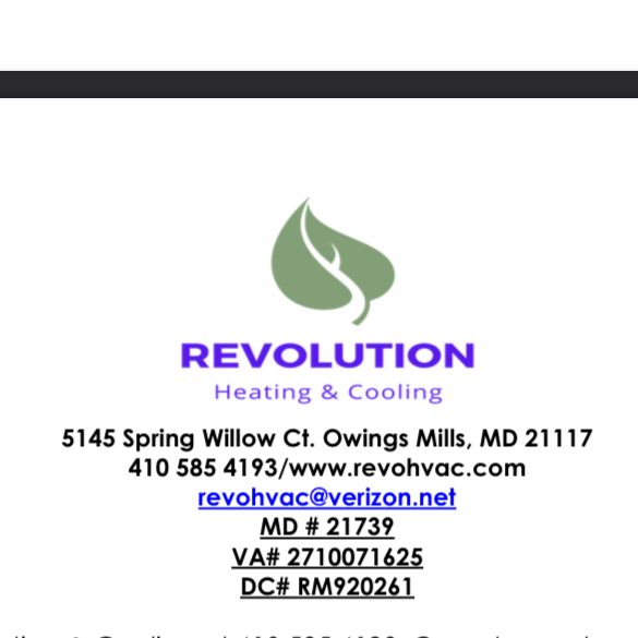 Revolution Heating and Cooling