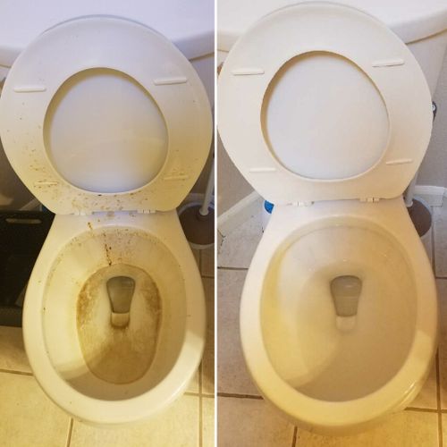 Toilet  (Before and After)