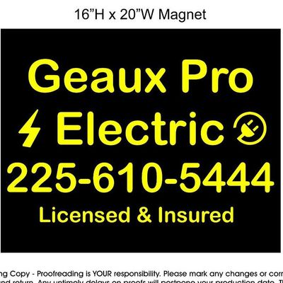 Avatar for Geaux Pro Electric LLC