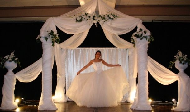 Choppas and fabric draping.