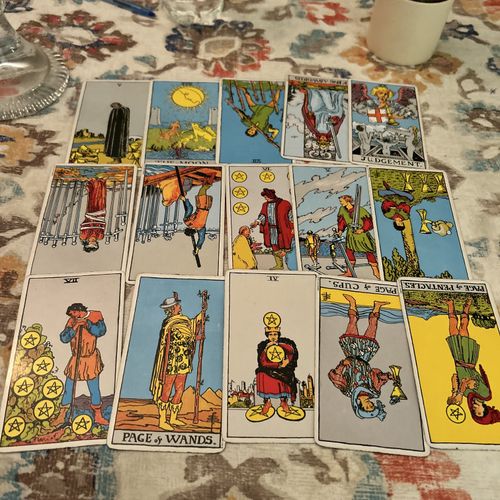 Tarot reading