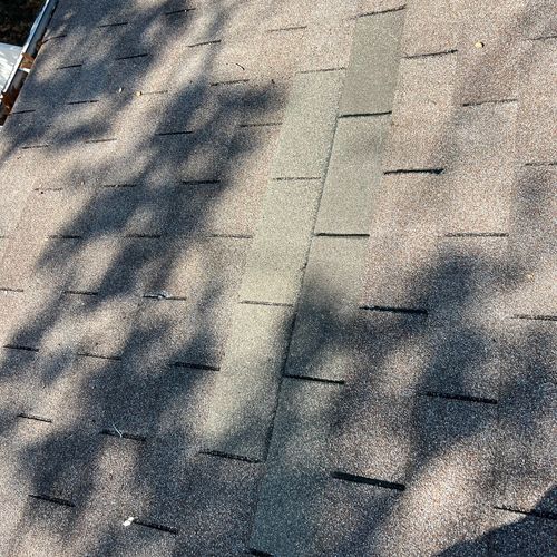 Did great same day work! Replaced shingles.