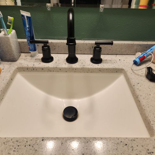 Sink or Faucet Installation or Replacement