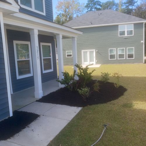 Jarrell did an outstanding job with my black mulch