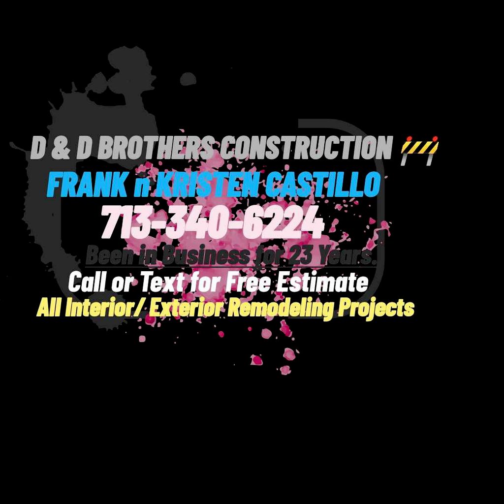 D & D BROTHERS CONSTRUCTION